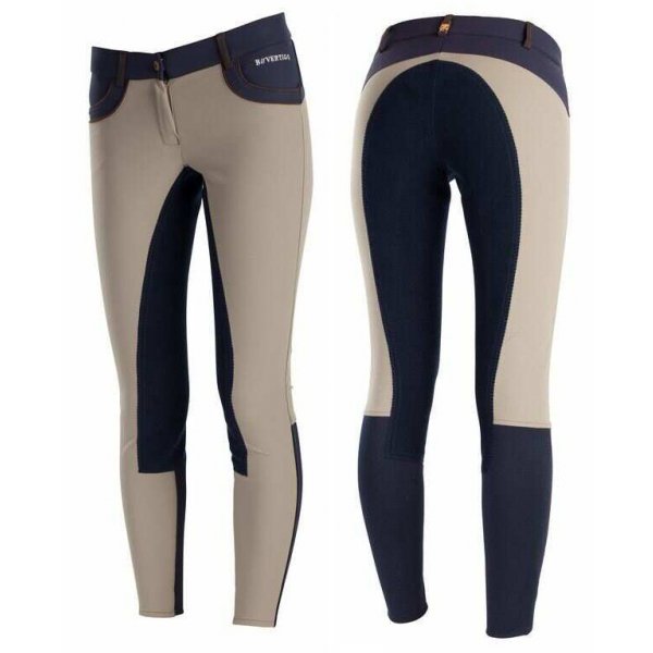 Product shot of womans two-colour breeches