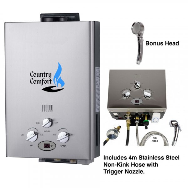 Product shot of water heater