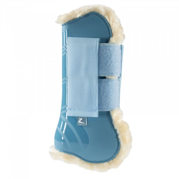 Turquoise horse boot